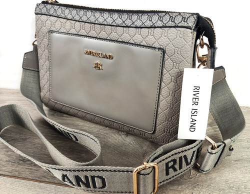 New river island - grey, monogram