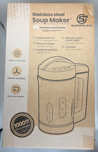 Superlex compact soup maker - soup,