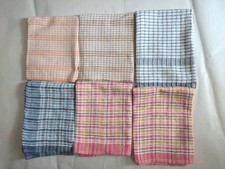 Bundle of 6 Vintage Cotton Tea