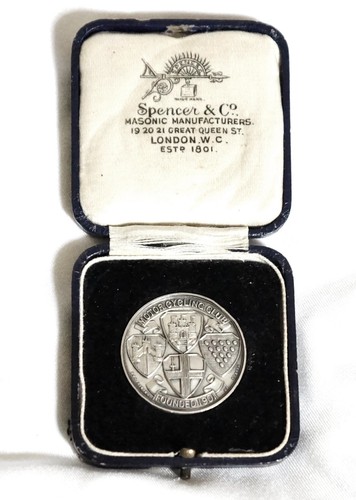 Cased sterling silver motor - cased,