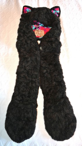 Spirithood black faux - black,