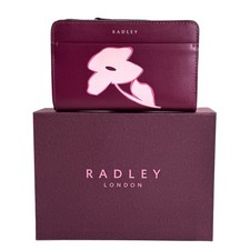 RADLEY Purse Merlot Leather