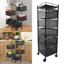 6 Cart Vegetable Shelf Rack