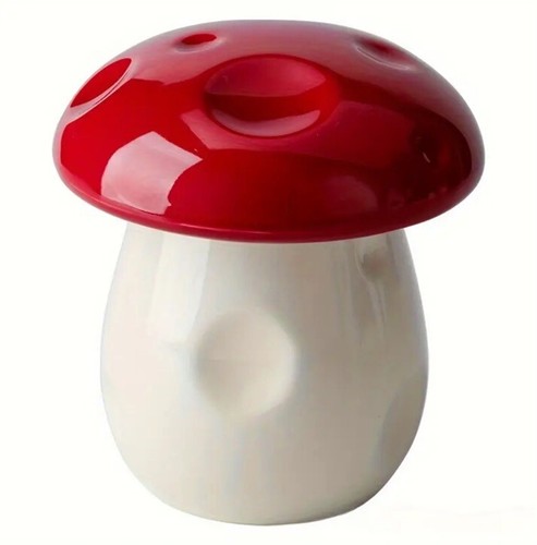 Mushroom ceramic ashtray with - mushroom,