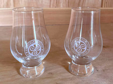 Pair Kilchoman Islay Single Malt Whisky Whiskey Scotch Glencairn Glasses Pub Bar