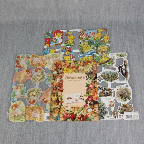 Scrap pictures booklet vintage - pictures,