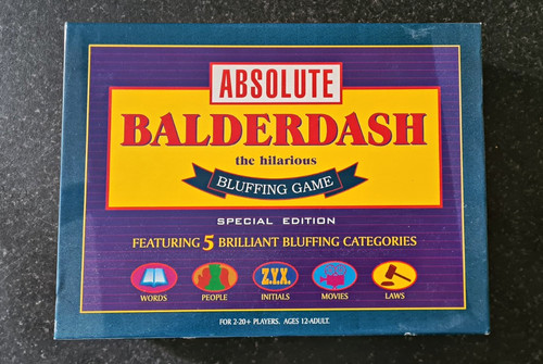 Balderdash absolute - absolute,