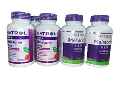Lot Of 6 Natrol Melatonin Exp