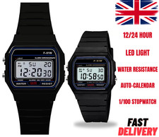 Class Digital Watch F91W Water