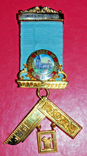 Masonic Past Master's Jewel Ware Lodge No 3002 WM