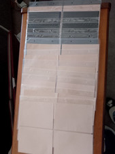 12  POSTCARD ALBUM PAGES / SLEEVES +INSERTS - 