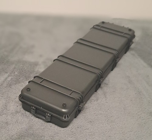 Box scale black military - black,