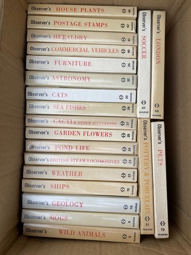 Observer books box - books, f