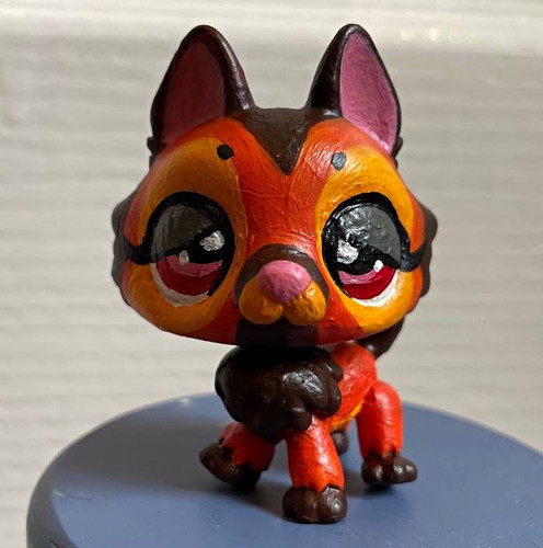 Orange yellow brown dhole - orange,,