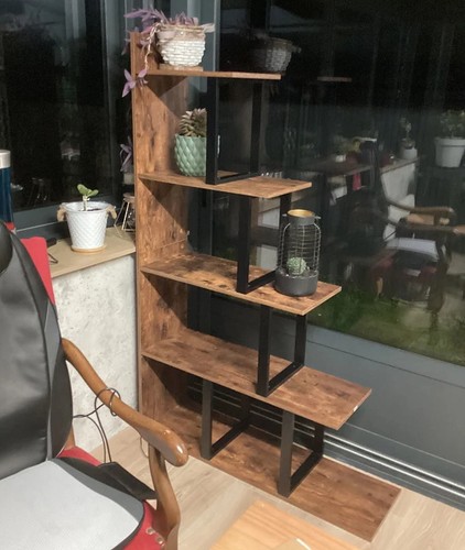 Industrial style bookcase - industrial,