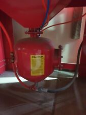 Pressure Sand Blast Cabinet Tank PSBC990 Complete Tank Mattis in Red