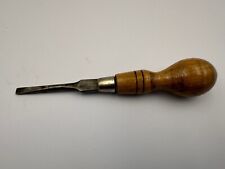 Lovely Restored Vintage Footprint Branded 7” Flat Head Cabinet Screwdriver