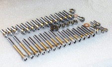 Suzuki RM50 Engine Covers & Cylinder Stainless Steel Allen Bolts Nuts kit 39pcs