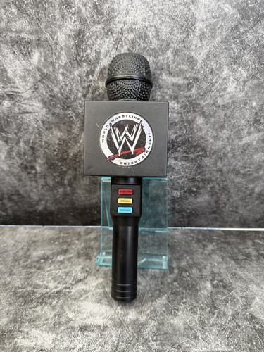 Rare retro wwe microphone - rare,