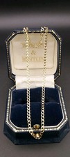 Ladies 9ct Gold Diamond Cut 18