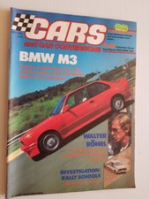 Cars and Car Conversions Magazine September 1986 BMW M3 Fiat Uno TVR 420 205 GTI