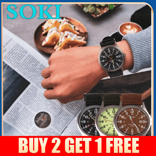 Soki military leather - leather, date