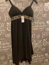 Size 8 short,sparkly black