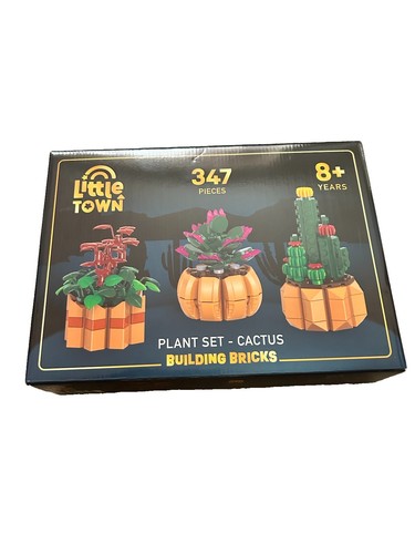 Little town plant set cactus - plant,