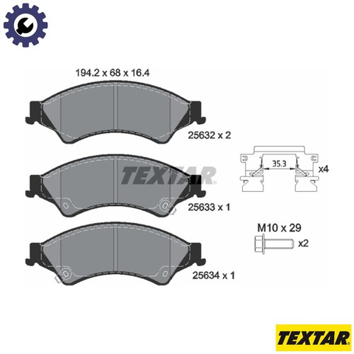 Brake pad set disc - brake,