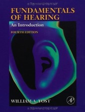 Fundamentals of Hearing: An
