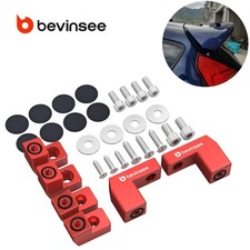 Spoiler Lip Wing Riser Raiser Spacer Kit For Ford Fiesta MK7 MK7.5 ST180 Turbo