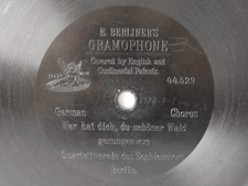 78rpm berliner gramophone - berliner,