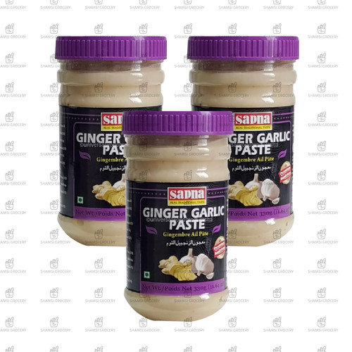 Sapna ginger and garlic paste - ginger,