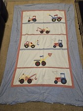 JoJo Maman Bebe Tractor  Bedding, Curtains And ceiling shade