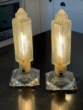 1930s Art Deco vintage Glass