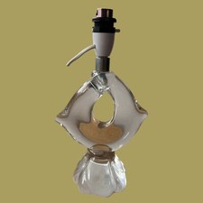 Vintage Mid Century Daum Nancy Hand Blown Crystal Lamp Base