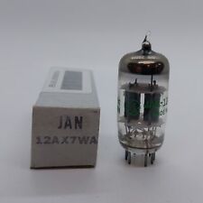 12AX7WA JAN GE NOS BOXED VALVE