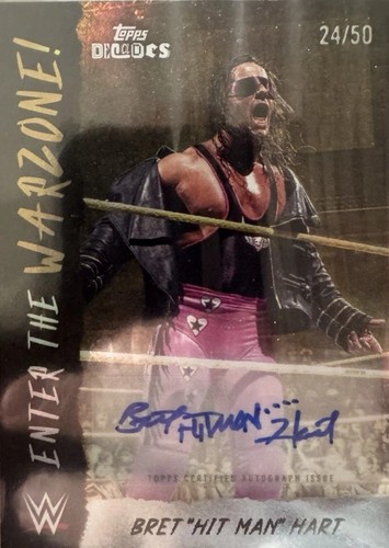 Wwe topps decades 90s - decades, bret