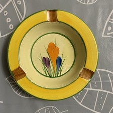 Clarice Cliff crocus ash tray 