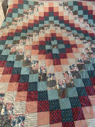 Handmade quilted multicolour - handmade,