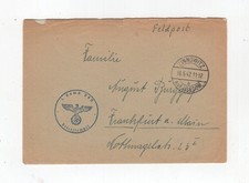 1942 3rd Reich Feldpostbrief