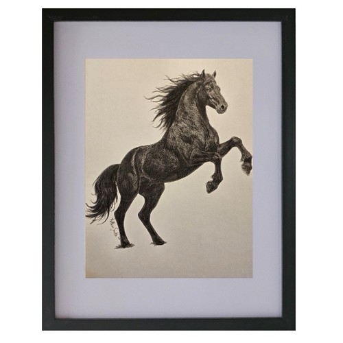 Signed one off rearing - one, black