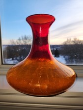 Vintage Blenko Style Red