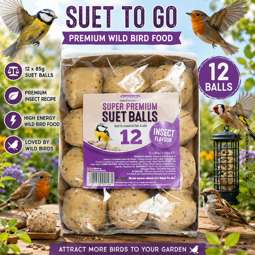 12x 85g suet insect - 12x,