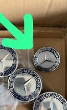 Bonnet Flat Star Badge For Mercedes Benz A B C E S SLK Class 57mm