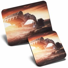 Mouse Mat & Coaster Set -