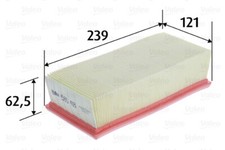 VALEO 585418 Air Filter for CITROËN,DS,OPEL,PEUGEOT,VAUXHALL
