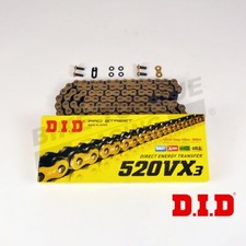 DID 520 Pitch VX3 Gold Chain