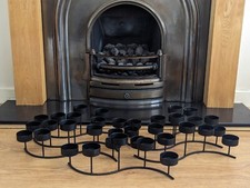 Black Wrought Iron Candle