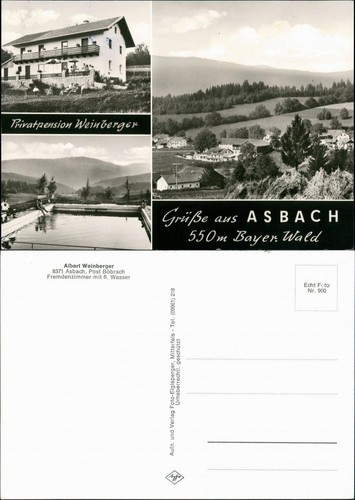 Postcard asbach - postcard,